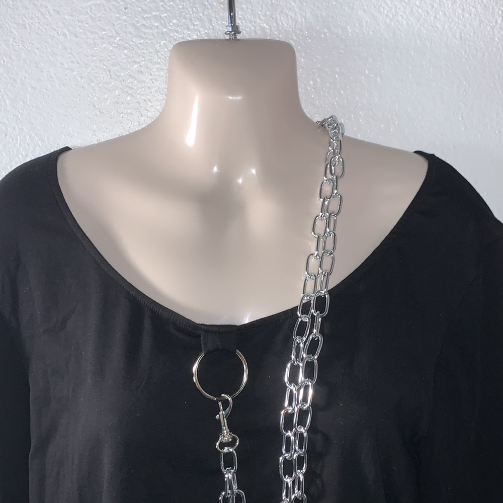 NWT CURRENT MOOD CHAIN SHIRT - Picture 2 of 8